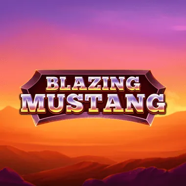 Blazing Mustang 50 Lines game tile