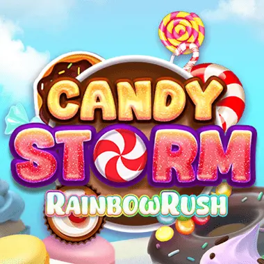 Candy Storm Rainbow Rush game tile