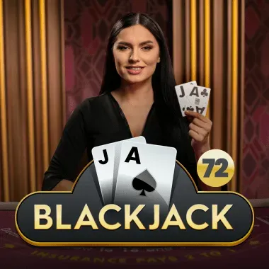 Blackjack 72 game tile